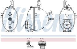 Vas expansiune lichid racire Nissens 996279