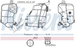 VAS EXPANSIUNE LICHID RACIRE NISSENS 996337 - Compatibil cu FORD