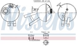 VAS EXPANSIUNE LICHID RACIRE NISSENS 996348 - Compatibil cu LAND ROVER