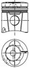 PISTON KOLBENSCHMIDT 99701600 - Compatibil cu DEUTZ-FAHR