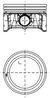 PISTON KOLBENSCHMIDT 99913600 - Compatibil cu SEAT, SKODA, VW, VW (SVW)