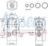 SUPAPA EXPANSIUNE CLIMA NISSENS 999289 - Compatibil cu CITROEN, FIAT, LANCIA, PEUGEOT, TOYOTA