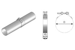 COLIER ESAPAMENT DINEX 99944 - Compatibil cu SETRA