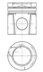 Piston Kolbenschmidt 99984600