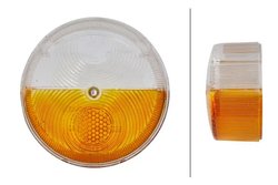 DISPERSOR LAMPA SPATE HELLA 9EL 119 397-001 - Piesa auto compatibila cu mai multe marci