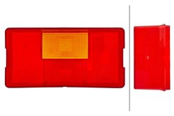 DISPERSOR LAMPA SPATE HELLA 9EL 136 819-011 - Piesa auto compatibila cu mai multe marci