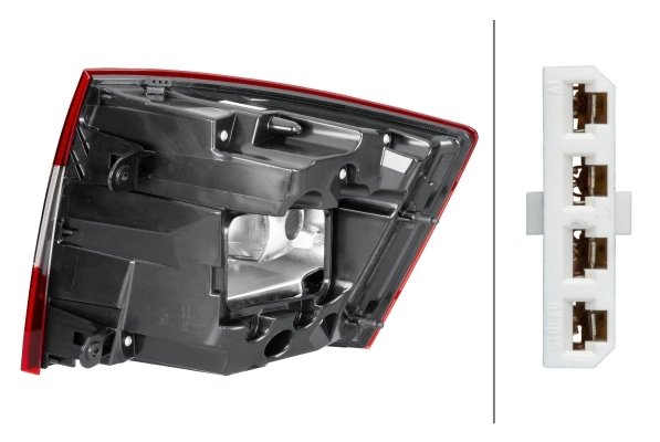 STOP SPATE HELLA 9EL 354 848-031 - Compatibil cu SKODA