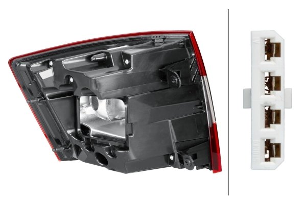 STOP SPATE HELLA 9EL 354 848-041 - Compatibil cu SKODA