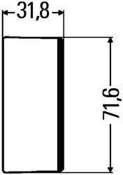 ACOPERIRE HELLA 9HB 161 122-007 - Piesa auto compatibila cu mai multe marci