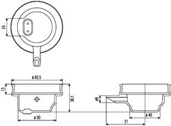 Acoperire, far faza lunga HELLA 9GH 145 943-001