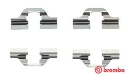 Set accesorii placute frana Brembo A 02 205