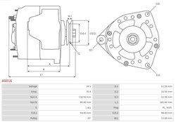 Alternator AS-PL A0016