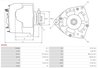 ALTERNATOR AS-PL A0028 - Compatibil cu AUDI, SEAT, VW