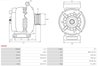 Alternator AS-PL A0049