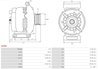 Alternator AS-PL A0068