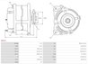 Alternator AS-PL A0111