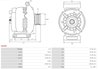 ALTERNATOR AS-PL A0200 - Compatibil cu CITROEN, FIAT, FORD, FORD AUSTRALIA, LAND ROVER, PEUGEOT