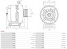 Alternator AS-PL A0201