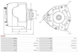 Alternator AS-PL A0262