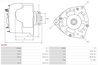 ALTERNATOR AS-PL A0269 - Compatibil cu MERCEDES-BENZ