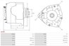 ALTERNATOR AS-PL A0385 - Compatibil cu MERCEDES-BENZ