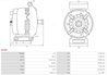 ALTERNATOR AS-PL A0494 - Compatibil cu LAND ROVER, VOLVO