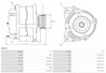 Alternator AS-PL A1012