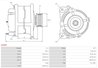 Alternator AS-PL A1020