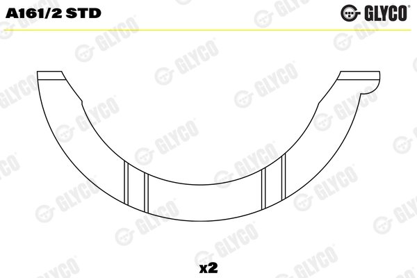 SAIBA DISTANTIER, ARBORE COTIT GLYCO A161/2 STD - Compatibil cu CITROEN, FIAT, LANCIA, PEUGEOT, PEUGEOT (DF-PSA)