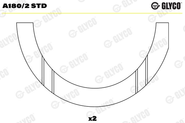 SAIBA DISTANTIER, ARBORE COTIT GLYCO A180/2 STD - Compatibil cu ANADOL, CATERHAM, FORD, FORD AUSTRALIA, WESTFIELD
