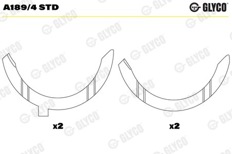 SAIBA DISTANTIER, ARBORE COTIT GLYCO A189/4 STD - Compatibil cu MACK, RENAULT TRUCKS