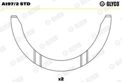 SAIBA DISTANTIER, ARBORE COTIT GLYCO A197/2 STD - Compatibil cu FIAT, LADA, SEAT