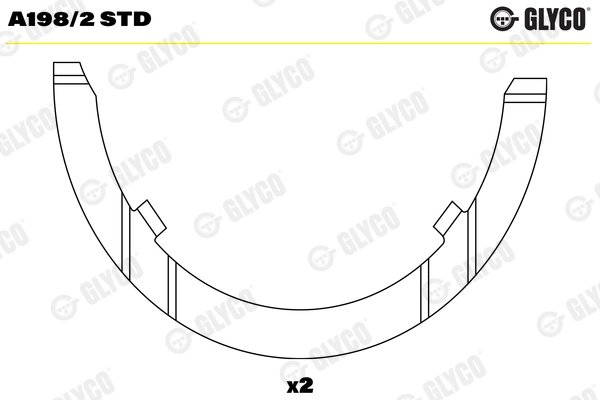 SAIBA DISTANTIER, ARBORE COTIT GLYCO A198/2 STD - Compatibil cu AUTOBIANCHI, CITROEN, FIAT, INNOCENTI, LADA, LANCIA, PREMIER, SA