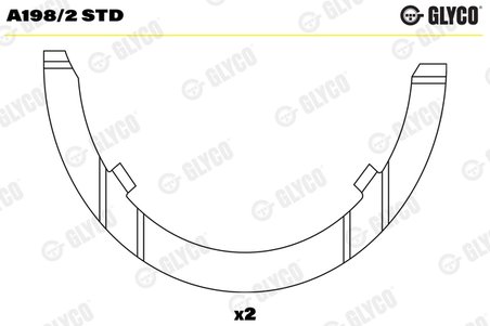 SAIBA DISTANTIER, ARBORE COTIT GLYCO A198/2 STD - Compatibil cu AUTOBIANCHI, CITROEN, FIAT, INNOCENTI, LADA, LANCIA, PREMIER, SA