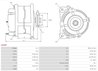 Alternator AS-PL A2005