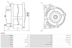 Alternator AS-PL A2022