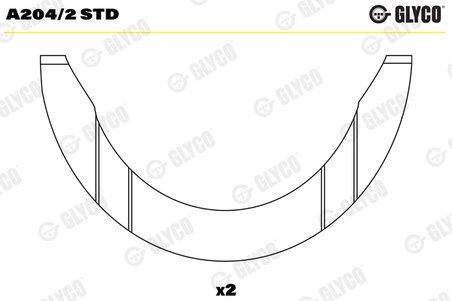 SAIBA DISTANTIER, ARBORE COTIT GLYCO A204/2 STD - Compatibil cu LAND ROVER, LTI, SANTANA