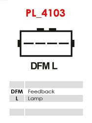 ALTERNATOR AS-PL A2041 - Compatibil cu RENAULT