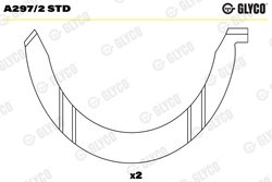 SAIBA DISTANTIER, ARBORE COTIT GLYCO A297/2 STD - Compatibil cu FIAT, NISSAN, OPEL, RENAULT, SAMSUNG, VAUXHALL