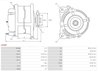 Alternator AS-PL A3006