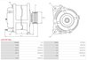 Alternator AS-PL A3073(P-INA)