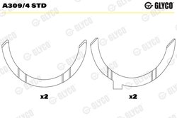 SAIBA DISTANTIER, ARBORE COTIT GLYCO A309/4 STD - Compatibil cu DONGFENG, MACK, RENAULT TRUCKS