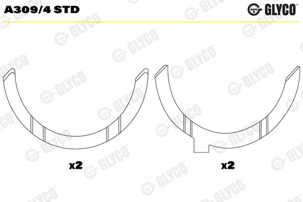 SAIBA DISTANTIER, ARBORE COTIT GLYCO A309/4 STD - Compatibil cu DONGFENG, MACK, RENAULT TRUCKS