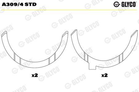 SAIBA DISTANTIER, ARBORE COTIT GLYCO A309/4 STD - Compatibil cu DONGFENG, MACK, RENAULT TRUCKS