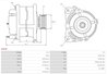 ALTERNATOR AS-PL A3191 - Compatibil cu NISSAN