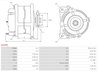 Alternator AS-PL A3243S