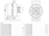 Alternator AS-PL A3277