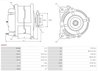 Alternator AS-PL A4013