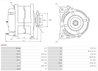 Alternator AS-PL A4014