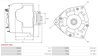 Alternator AS-PL A4042(P-INA)